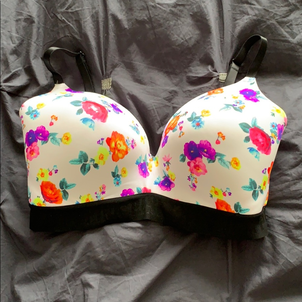 NWOT Gorgeous Bright Floral Bra!